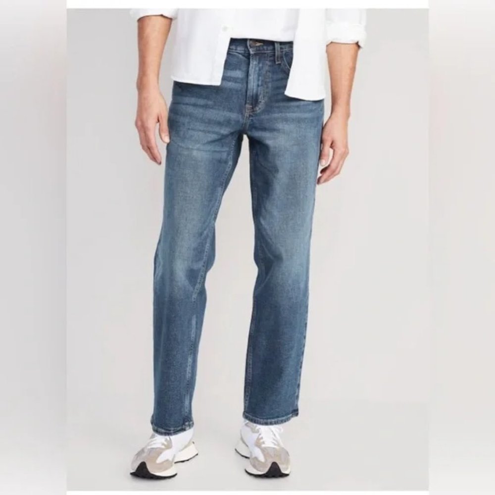 Loose Fit Built-in Flex Men’s Jeans 38x30 Old Navy (C4)